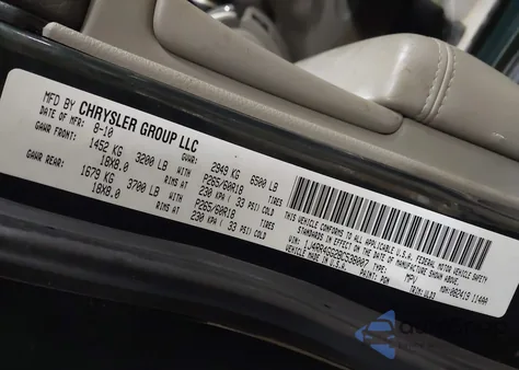 2011 Jeep Grand Cherokee Laredo из США, поврежденный, VIN 1J4RR4GG2BC538007